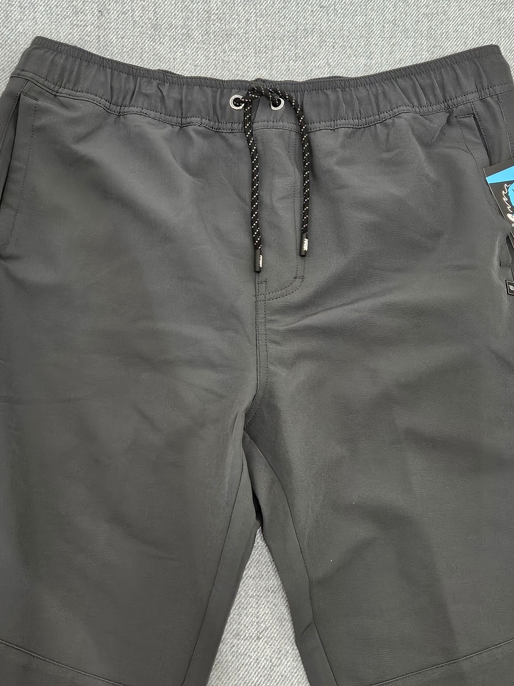NWT Tony Hawk Men's Black Drawstring Shorts Size L